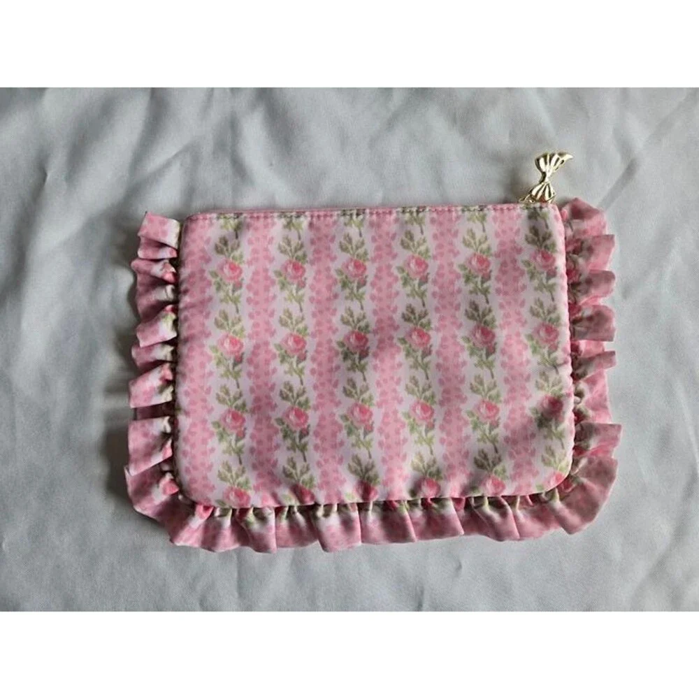 LoveShackFancy x Target - Yoobi Blooming Heirloom Flat Zip Pencil Case Cosmetic